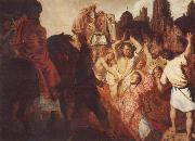 REMBRANDT Harmenszoon van Rijn The Martyrdom of St.Stephen oil painting on canvas